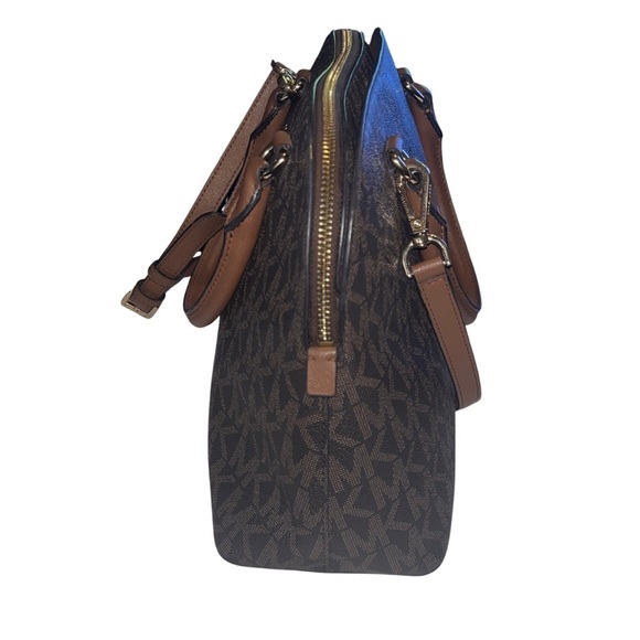 Michael Kors Tan and Brown Crossbody Bag - Picture 3 of 10